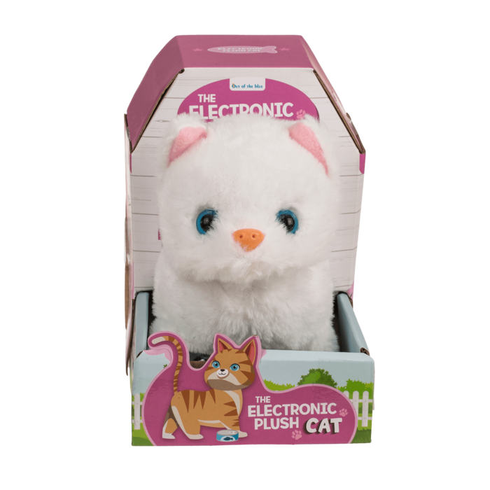 Electronic Plush Cat , 18 x 14 x 16 cm, - Image 2