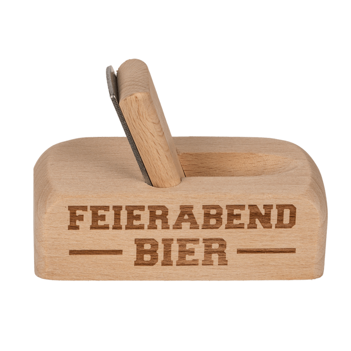 Metal bottle opener with wooden handle, Slicer, - Image 3