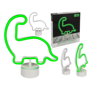 Neon Lamp, Dinosaur, 29 x 24 cm,