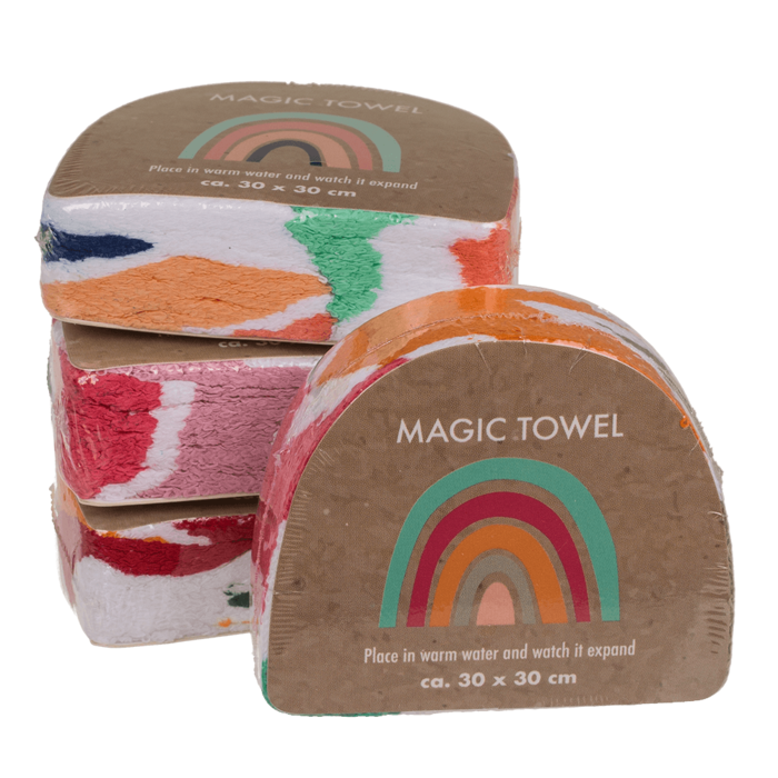 Magic cotton towel, rainbow, - Image 4