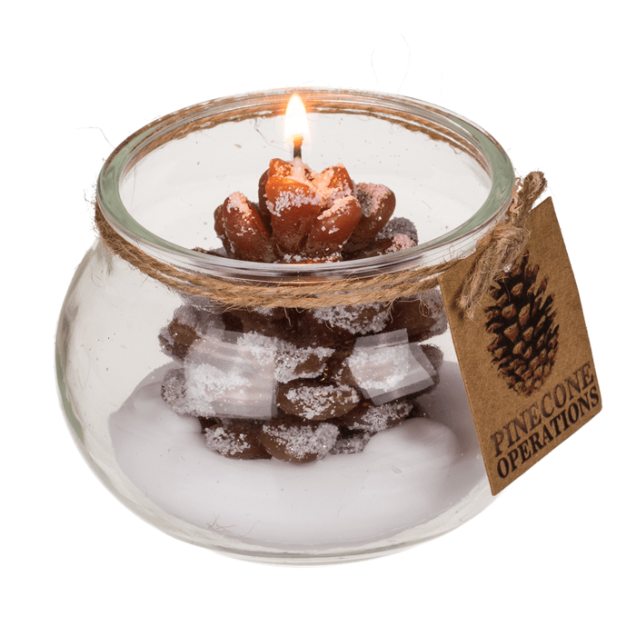 Candle, pinecone, - Image 2
