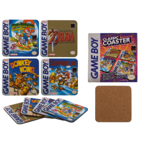 Cork coasters, Gameboy - Classic Collection,