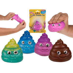 Sticky Squeeze Poo Stress Relief Ball