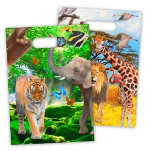 Safari Party Gift Bags - 8 pieces