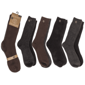 Knitted socks for men, Uni, size 42-46,