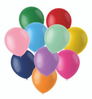 Latex Balloons - Stripetastic - Assorti - 33 cm - 50 pieces