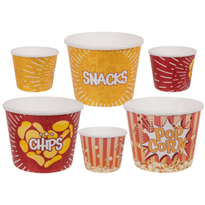 Snack bucket, ca. 17 x 17 x 13,3 cm,
