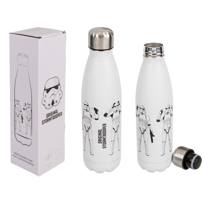 Metal drinking bottle, Stormtrooper II,