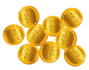 Coin Confetti - Pirate Party - 50 stuks
