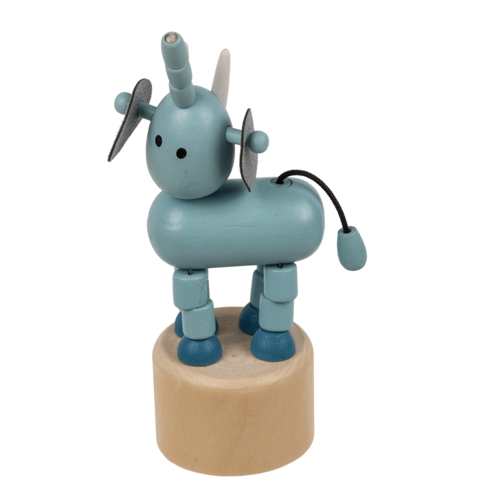 Wooden pushing puppet, animal - Image 4