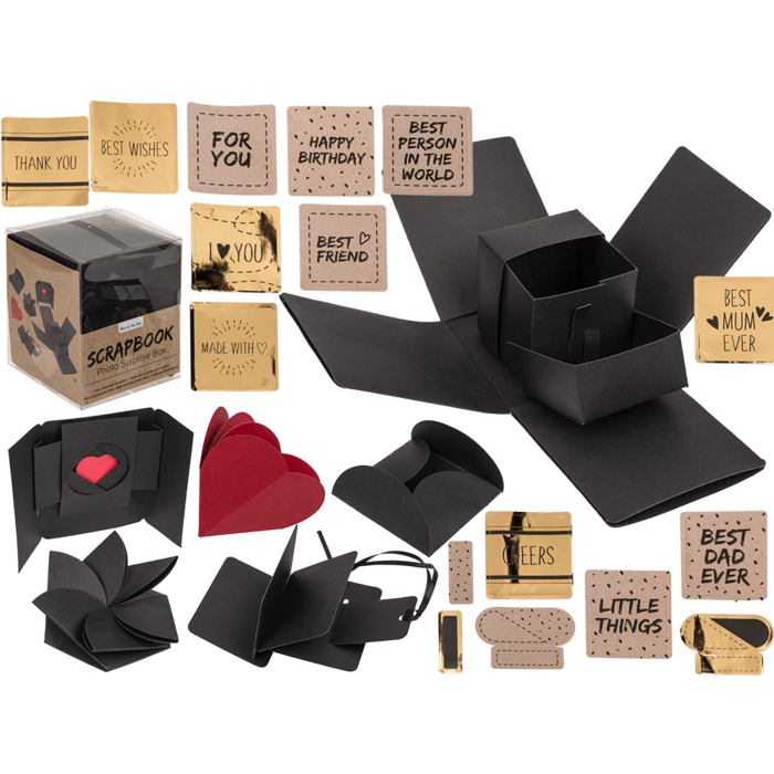 Photo Surprise Box, Scrapbook,