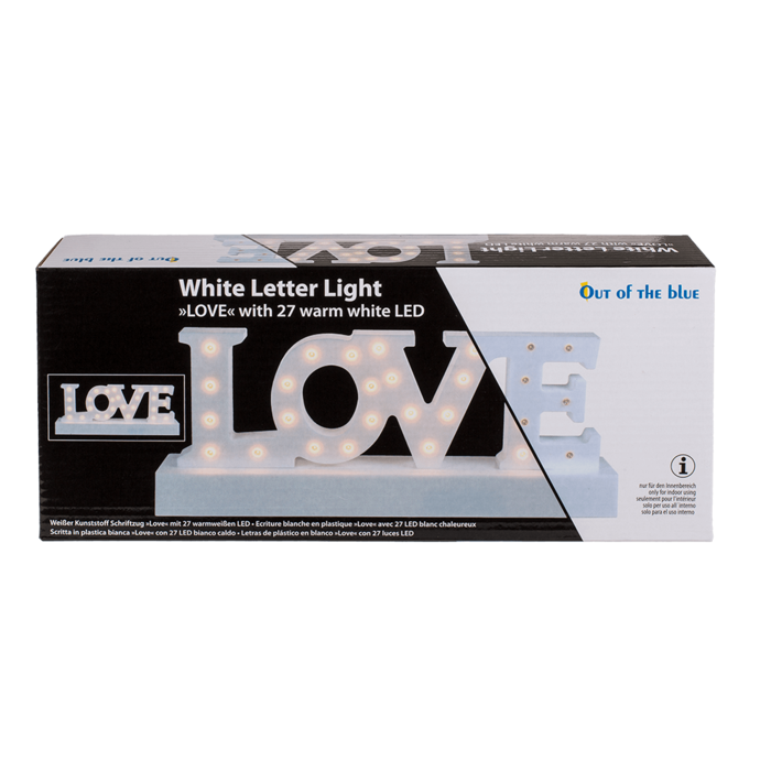 Love White Light - Decorative Tabletop Object - Image 2