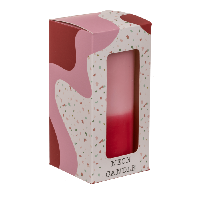 Pillar candle with color gradient - Image 3