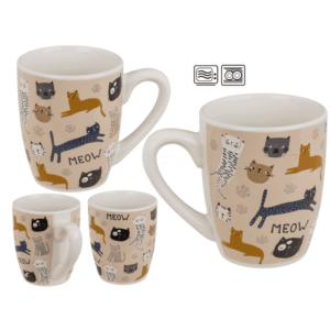 Mug, Kitten, stoneware. 12 x 10.5 cm,