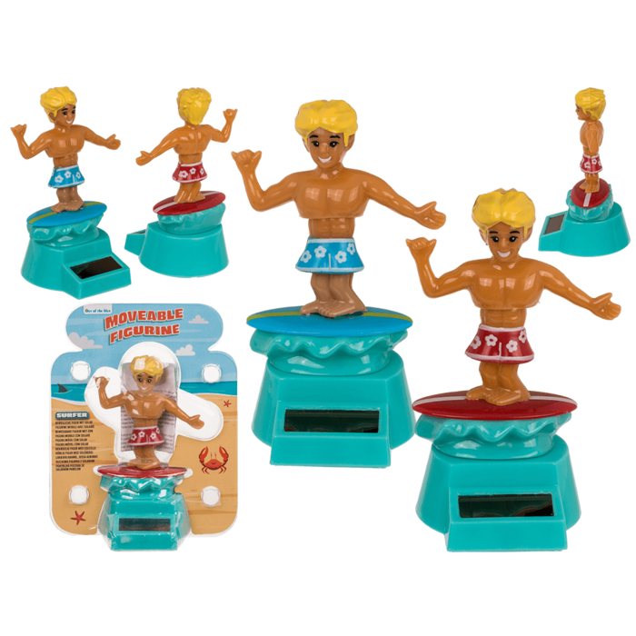 Moveable figurine, Surfer,