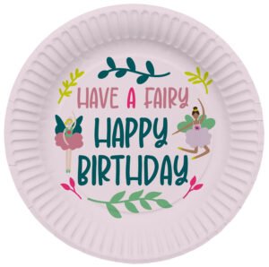 Plates - Fabulous Fairy - 23 cm - 8 pieces