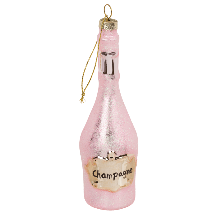 Glass tree hanger, Glamorous Champagne, - Image 4