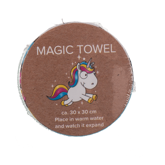Magic cotton towel, Comic Unicorn, - Image 3