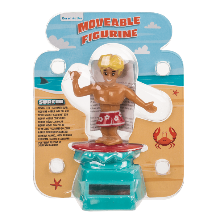 Moveable figurine, Surfer, - Image 3