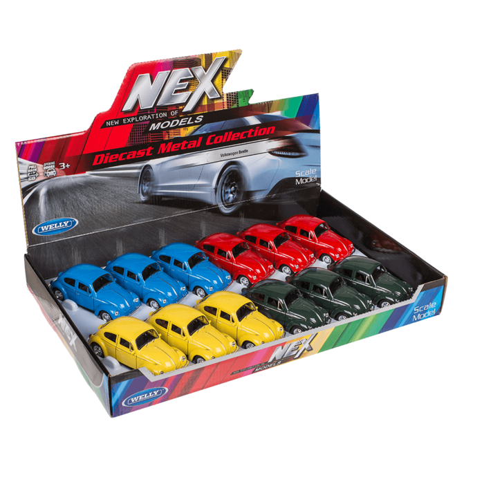 Model car with pull back, VW Beetle 1960, - Image 3