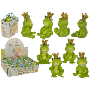Frog Prince, in paper bag with design,