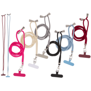 Universal mobile phone chain with insert,