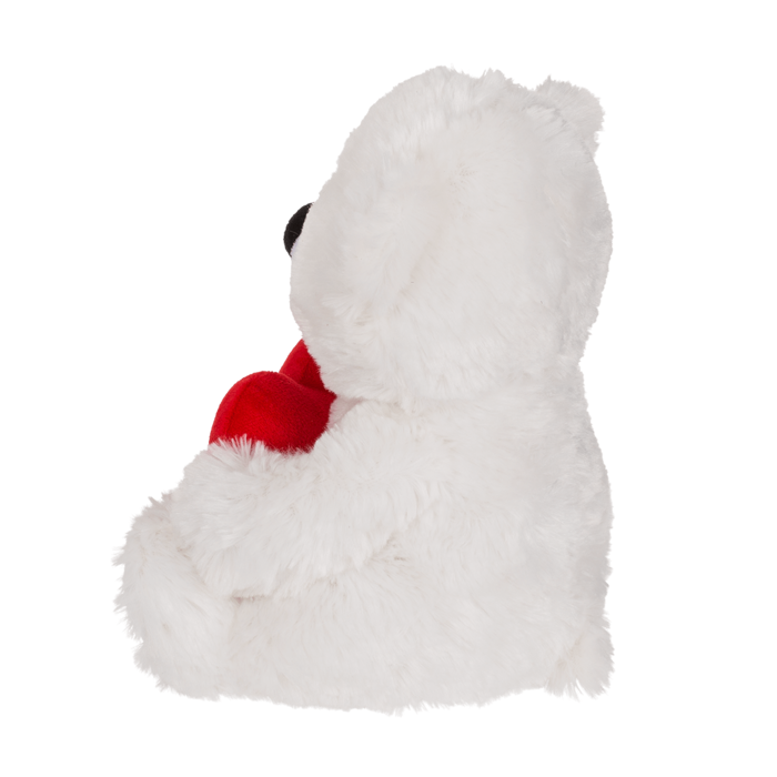 Plush bear with red heart, I love you, - Image 4