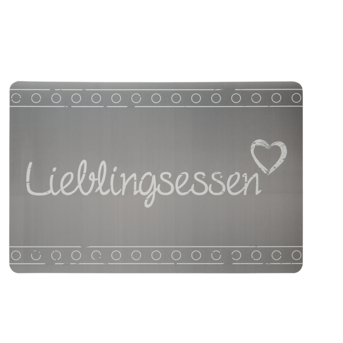 Polypropylen placemat, Lieblingsessen, - Image 2