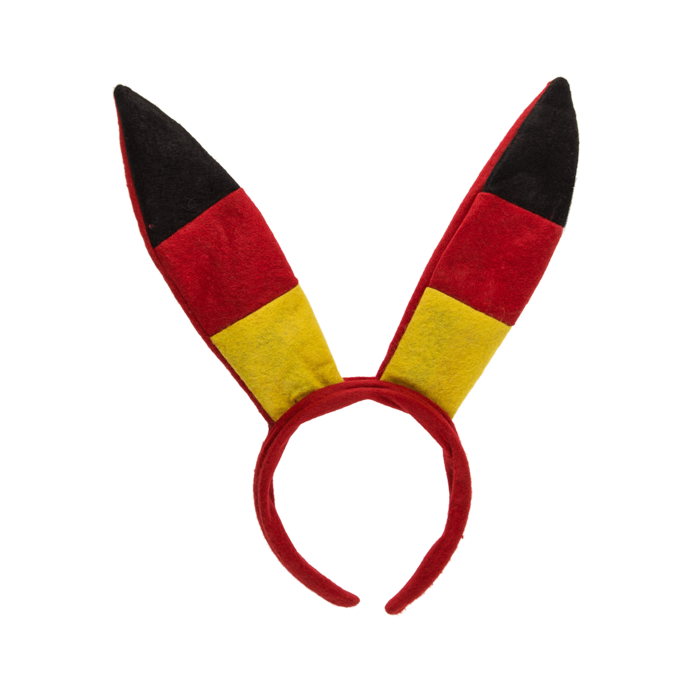 Plush Head Band Bunny, Germany Flag, - Image 3