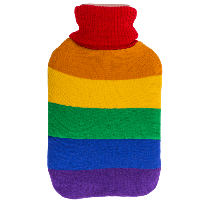 Ivory colored hot water bottle, Pride, - Image 3