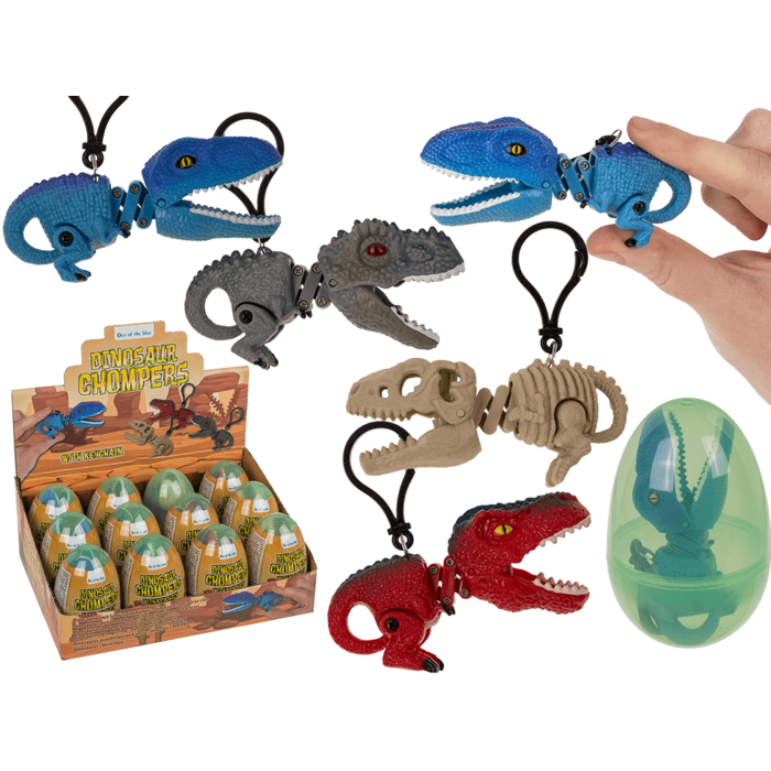 Dinosaur Chompers with keychain,