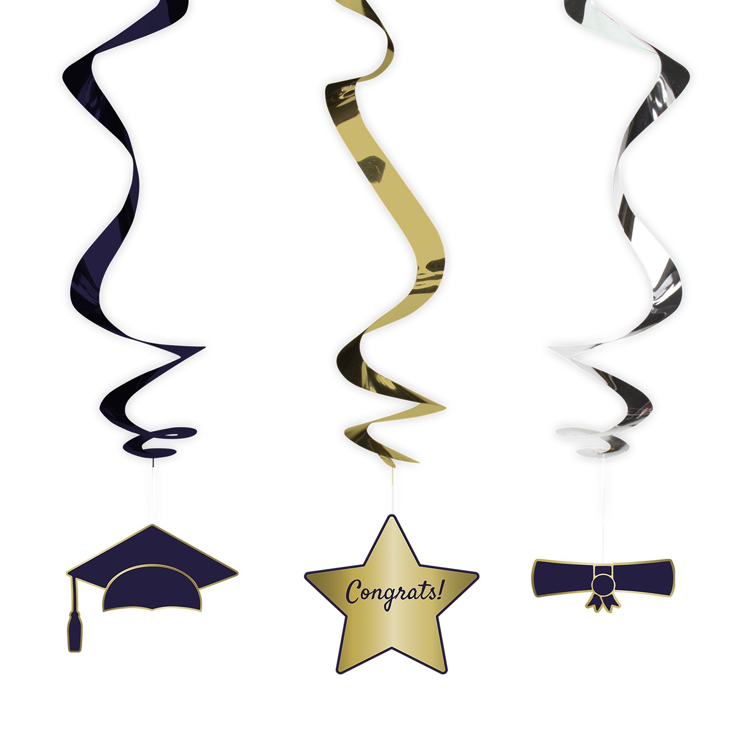 Hanging decoration Academic Elegance - 3 pieces