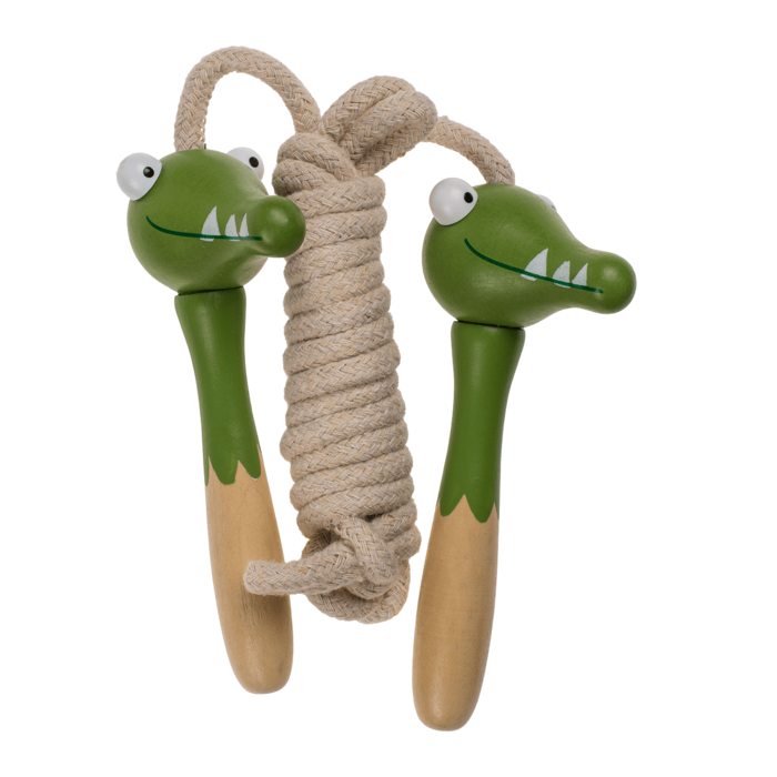 Wooden skipping rope, animal - Image 2