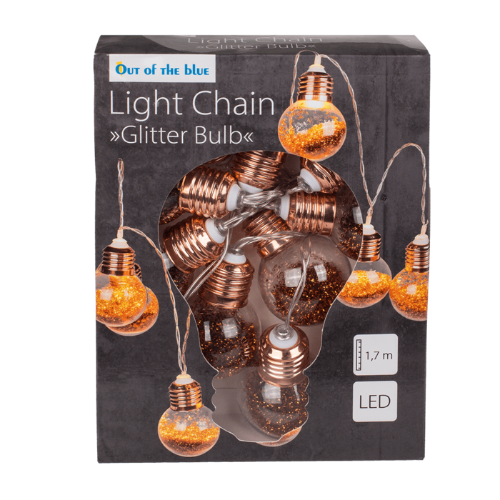 Light chain, Glitter Bulbs, - Image 2