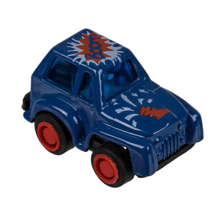 Mini metal model car with pull back, Racer, - Image 3