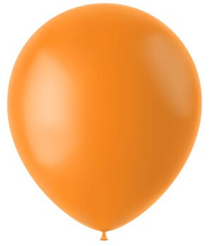 Balloons Tangerine Orange Matt 33cm - 50 pieces