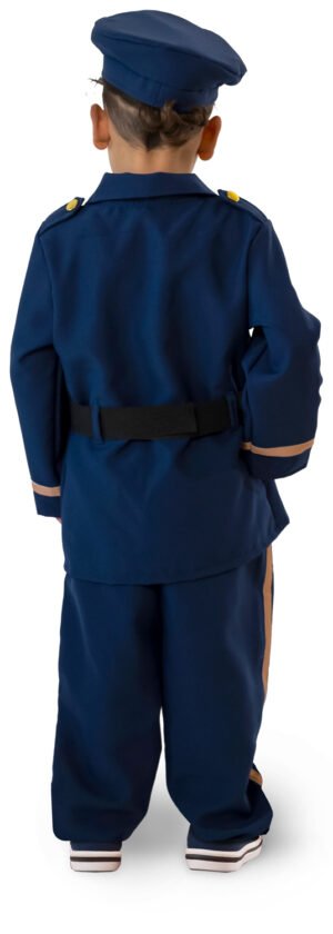 Police Costume - With Cap - 98–110 cm / 3–5 years
