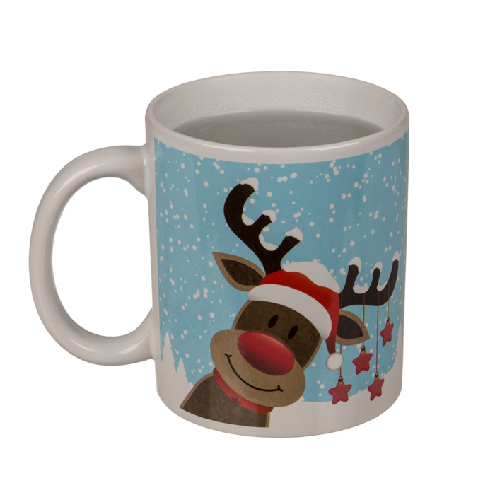 Mug, Reindeer, - Image 4