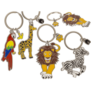 Metal keychain, Wild Life,