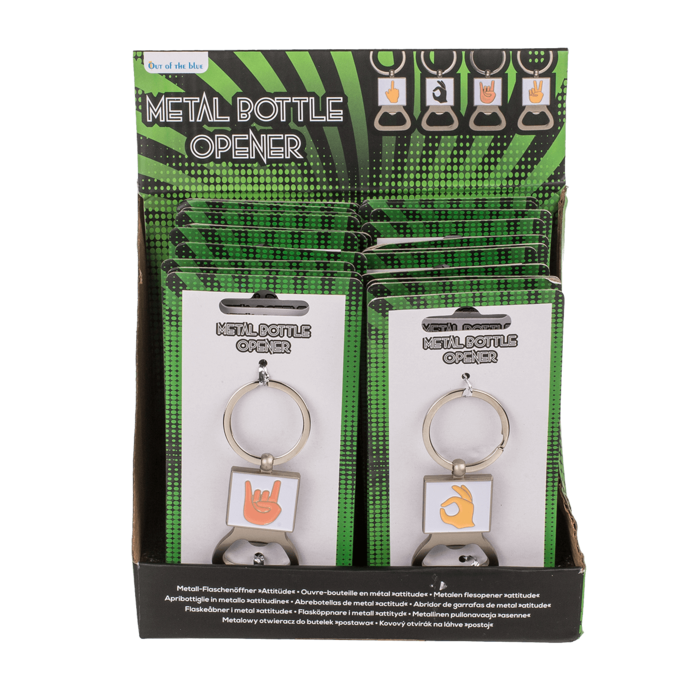 Metal bottle opener, Attitude, - Image 2