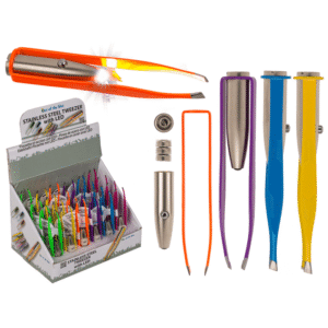 Stainless steel tweezer, Colours,