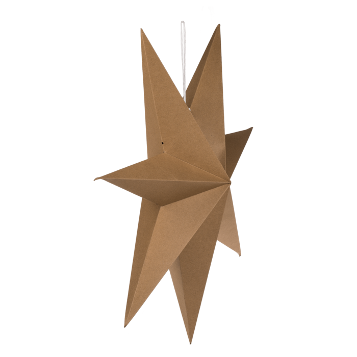 Foldable craft paper star, D: ca. 60 cm, - Image 3