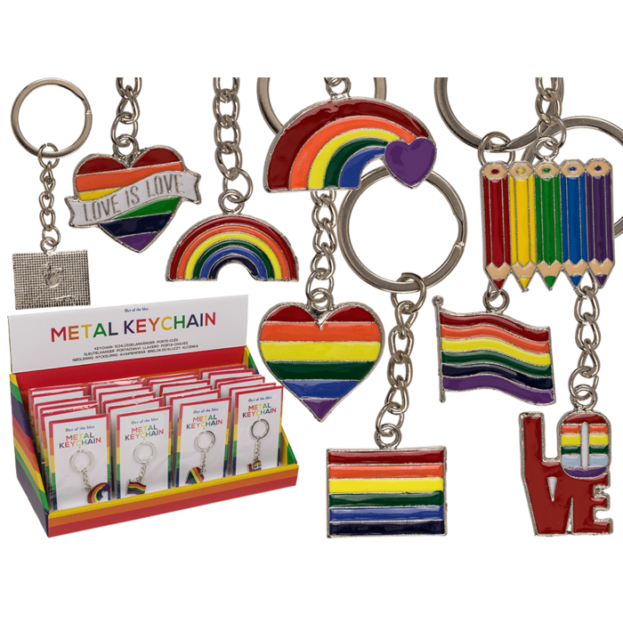 Metal-Keyring, Pride,