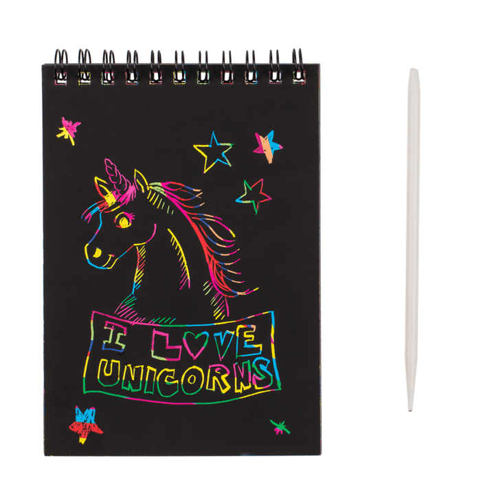 Spiral bound notepad, scratch paper, Colourful, - Image 2