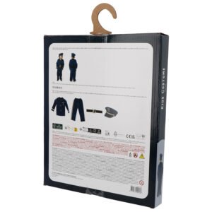 Police Costume - With Cap - 116–128 cm / 6–8 years