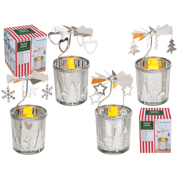 Tea light carousel, Christmas Time,