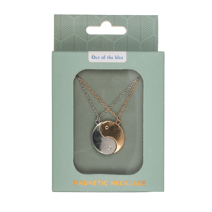 Magnetic Necklace, Ying and Yang, - Image 2