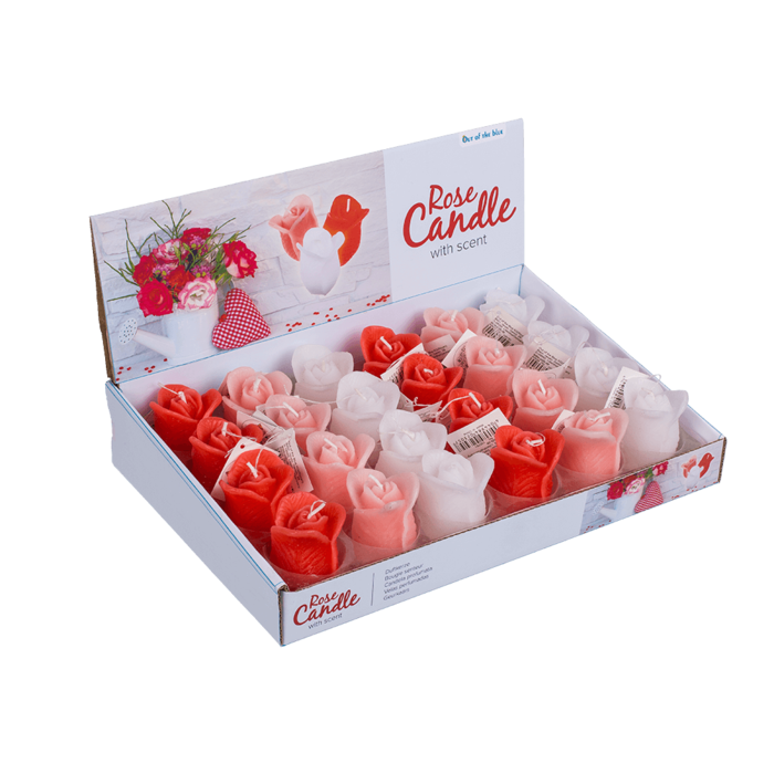 Scented candle, Rose, - Image 3
