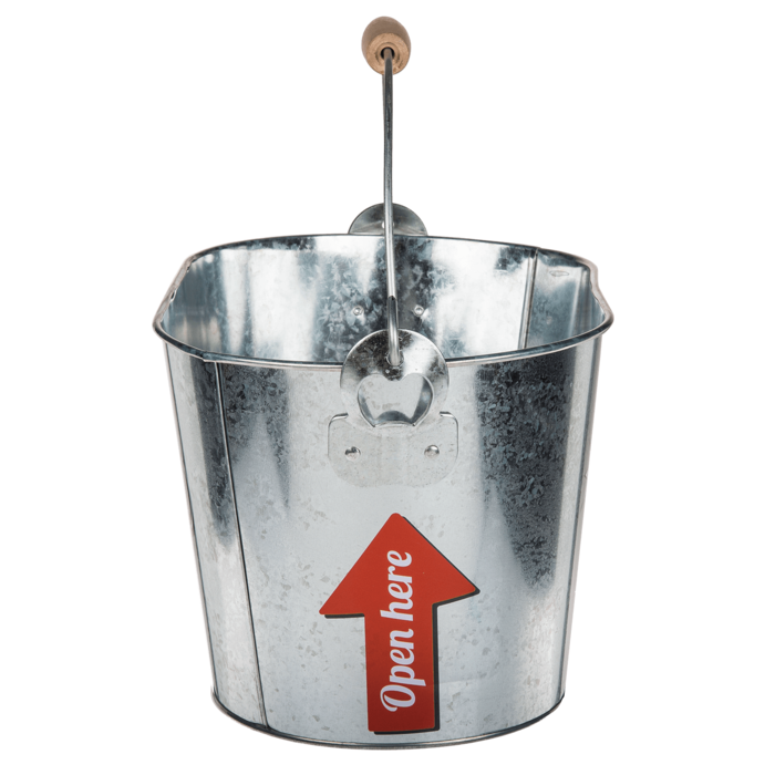 Oval metal bucket, Cold Beer, - Image 3
