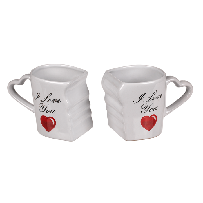 Double mug, I love you, - Image 3
